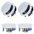 Herdio 6.5'' 640WATTS 2-WAY Bluetooth Ceiling Speakers Package Great For Home.... Fixed Price $278.47.