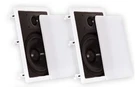 Theater Solutions CS8W In Wall 8" Speakers Surround Sound Home Pair. Fixed Price $94.95.