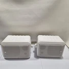 Bic Rtr V44-2 Indoor/outdoor Speaker White (pair). Fixed Price $49.95.