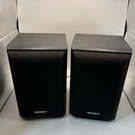 Sony SS-B1000 Bookshelf Speakers Black Pair Magnetically Shielded Type. Fixed Price $69.99.