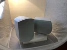 Bowers & Wilkins Rock Solid Sounds HCM1 White Speakers Pair 150WATTS. Fixed Price $250.00.