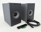 Kef Coda Wireless Hifi Speakers (pair) Dark Titanium. Fixed Price $849.99.