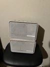 Bose 151 Indoor/outdoor Speaker Pair (white) Untested No Cables. Fixed Price $80.00.