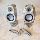 Klipsch Ifi RSX-3 Series Bookshelf Satellite Speaker Pair Silver Tested W/wires. Fixed Price $64.95.