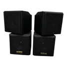 Nutone ES113BL Twin Cube Surface Mount Speakers 8 Ohm 100 Watt Rms Black Tested. Fixed Price $24.98.