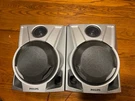 Set Of Philips Speakers Fwb C71 / 00 Stereo Bass Reflex Bookshelf Works. Fixed Price $24.99.