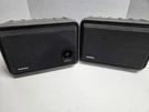 Vintage Left & Right 1985 Bose Video Roommate Powered Speakers Tested/working. Fixed Price $75.00.