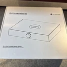 Andover Spinbase Turntable Speaker System Black Open Box No Rca. Fixed Price $280.00.