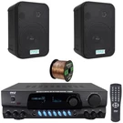 Pyle Am/fm Stereo Home Receiver, 2X 5.25" 400W Indoor/outdoor Speakers, Wire. Fixed Price $238.49.