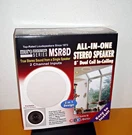 New Bic MSR8D 125W 2-WAY 2-CHANNEL Stereo In-ceiling Speaker Dual Tweeters. Fixed Price $89.00.