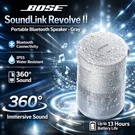 New Sealed Bose Soundlink Revolve Ii Portable Bluetooth Speaker - Gray. Fixed Price $279.98.