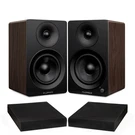 Fluance Powered 5" Stereo Bookshelf Speakers W/ High Density Foam Isolation Pads. Fixed Price $324.99.