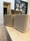 Bose White Single Cube Speaker Pair Right & Left From Acoustimass Iii - Tested. Fixed Price $40.99.