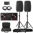 Numark Mixtrack Platinum Fx 4-DECK Serato Dj Controller W 12" Speakers Pack. Fixed Price $707.40.