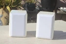 Episode Speakers (2) ES-300-SAT-3 Way Bookshelf White Nice Tested. Fixed Price $50.00.