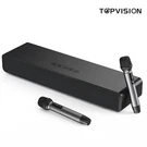 Topvision SP02 4.1CH Soundbar With Microphones 150W Karaoke Machine. Fixed Price $119.90.