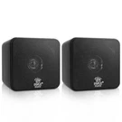 Pyle-home 4" 200-WATT Mini-cube Bookshelf Speakers (black) PCB4BK. Fixed Price $41.99.