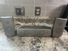 Panasonic SB-FS731 (2) SB-PC730 Center Speaker System 3PC Surround Sound Set. Fixed Price $26.99.