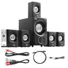 Acoustic Audio Home Theater 5.1 Bluetooth Speaker System With Fm Tuner New. Fixed Price $120.88.