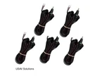 Set Of 5 - 16 Gauge Cable For Bose Acoustimass Cube Speakers. Fixed Price $53.88.