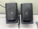 Vintage Pc Speakers Optimus AMX-10 Multimedia Amplified Pair Radio Shack Tandy. Fixed Price $19.99.