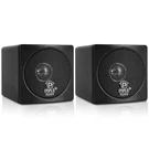 Pyle Home 3IN Cube Wired Bookshelf Speakers 8OHM 100W (black). Fixed Price $36.99.