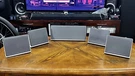 Brookstone Nxt Htibv 1.0 Set Of 5 Speakers. Fixed Price $67.49.