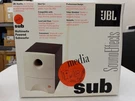 Jbl Media 120 Subwoofer Dark Bronze 25WATT Powered Amplifier, New In Box!. Fixed Price $180.00.