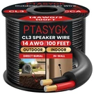 Ptasygk 14 Gague Outdoor Speaker Wire 100 Feet - 2 Conductor Direct Burial. Fixed Price $50.22.