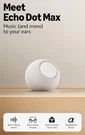 New 2025 Amazon Echo Dot Max W/ Room-filling Sound, Smart Home Hub, Alexa+. Fixed Price $114.99.