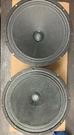 Vintage Jensen/bogen 12" Amp Speaker Reconed Set 1958. Fixed Price $325.00.