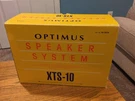 Optimus XTS-10 Double Cube Speaker System 40-2078 New In Box. Fixed Price $23.99.