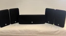 Boston Acoustics MCS160 5 Speaker Surround Sound System Tested. Fixed Price $60.00.