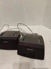 Sony Ss RS60 Stereo Speakers Pair Vintage Home Audio Unused Long Wires. Fixed Price $65.00.