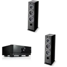 Focal Vestia NO4 Black Floorstanding Speakers With Av Receiver Bundle (RX-V6A.... Fixed Price $3399.99.