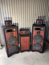 Welton Pro Studio Speakers Set 6 Total - FS74CH PS54CH S14C (#4441). Fixed Price $999.99.