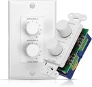 In Wall Speaker Volume Control Home Audio Smart 2-CHANNEL A/b Dual. Fixed Price $24.99.