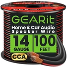 Gearit 14 Gauge Speaker Wire 100FT,FLEXIBLE Cable Feet, Black. Fixed Price $24.67.