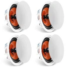 Vevor 4PC 8 Inch Ceiling Speakers 400W Flush Mount Woofer Tweeter. Fixed Price $104.99.