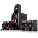 Befree Sound BFS-410-RB 5.1 Channel Surround Bluetooth Speaker System- Red. Fixed Price $124.24.