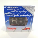 Pyramid Phase Iii Bass Reflex Three-way Stereo Speaker System 2060 200W Open Box. Fixed Price $45.00.