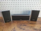 Sony 5.1 Surround Speakers (2) SS-TS80, (1) SS-CT80. Fixed Price $18.48.