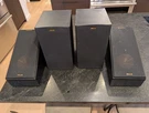 Klipsch RP-500SA & R-15M Surround Sound Home Theater Speakers (4 Total). Fixed Price $250.00.