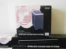 Monoprice 2.1-CHANNEL Home Theater Sound Bar W/ 2.4GHZ Wireless Subwoofer 2PCS. Fixed Price $59.00.