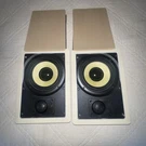 Pair Monoprice MSQ-650-1Y Pid 4100 In-wall Speakers Paintable Grill & Surround. Fixed Price $50.00.