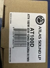 Atlas Sound Lp AT100D Atn 3DB 1GNG Decora Iv/wh. Fixed Price $45.00.