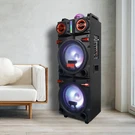 9000W Bluetooth Speaker Dual 10" Subwoofer Heavy Bass Sound System Party & Mic. Fixed Price $179.99.