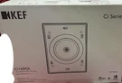 Kef CI160QL Uni-q Driver Rectangular In-wall Speaker (each). Fixed Price $395.00.
