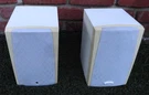 (2) Boston Acoustics Magnetic Shielding 8 Ohms Speakers Black Tested. Fixed Price $60.00.