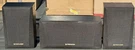 (3) Pioneer HTP200-F Speaker Set Black Bookshelf Hanging 100 Watt 8 Ohm Surround. Fixed Price $49.99.